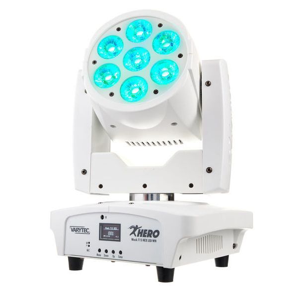 Varytec Hero Wash 715 HEX LED WH