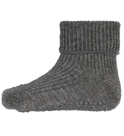 Melton GåStrømper - ABS - Gråmeleret