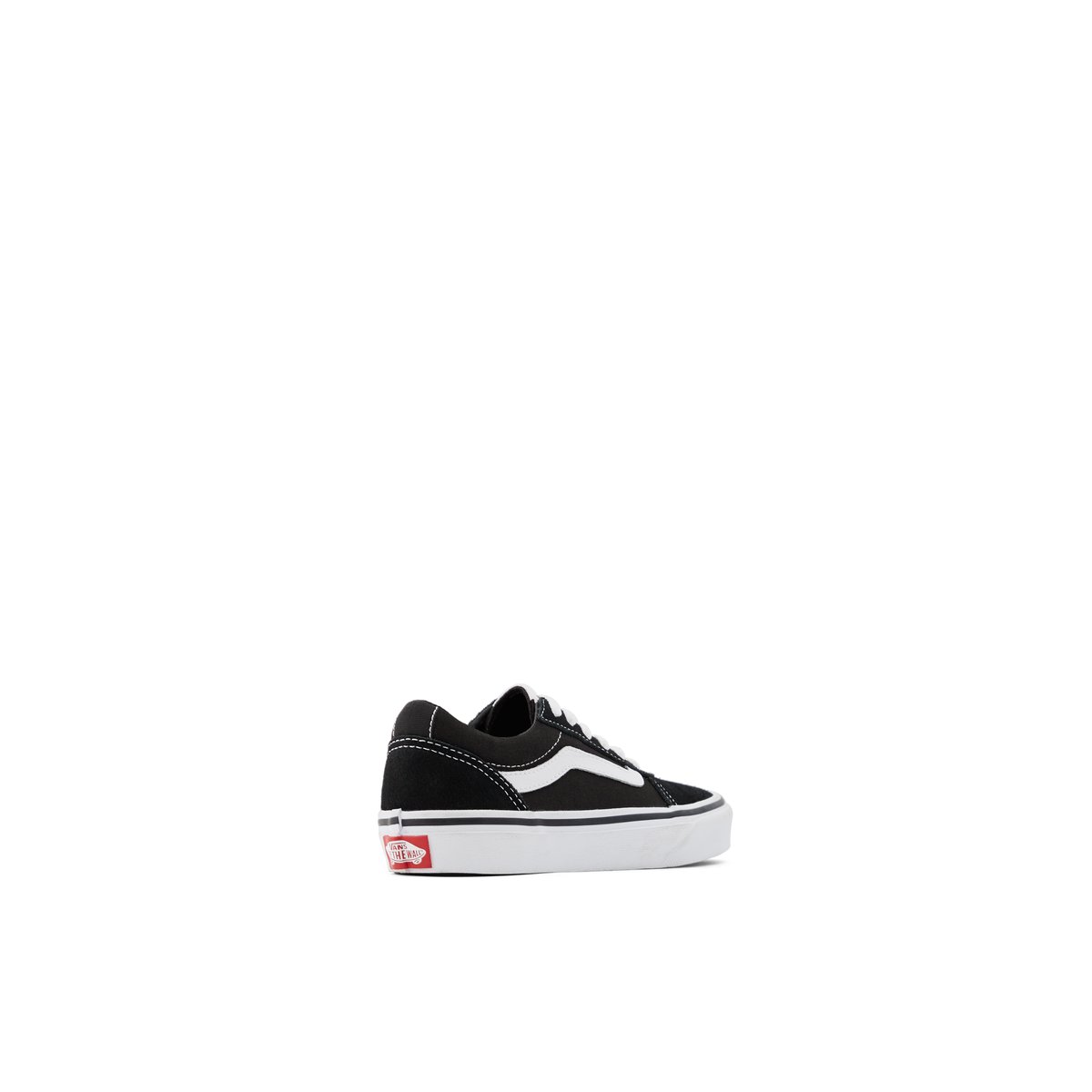 VANS-Junior Ward-Baskets de skate - Talon plat - Noir Multi