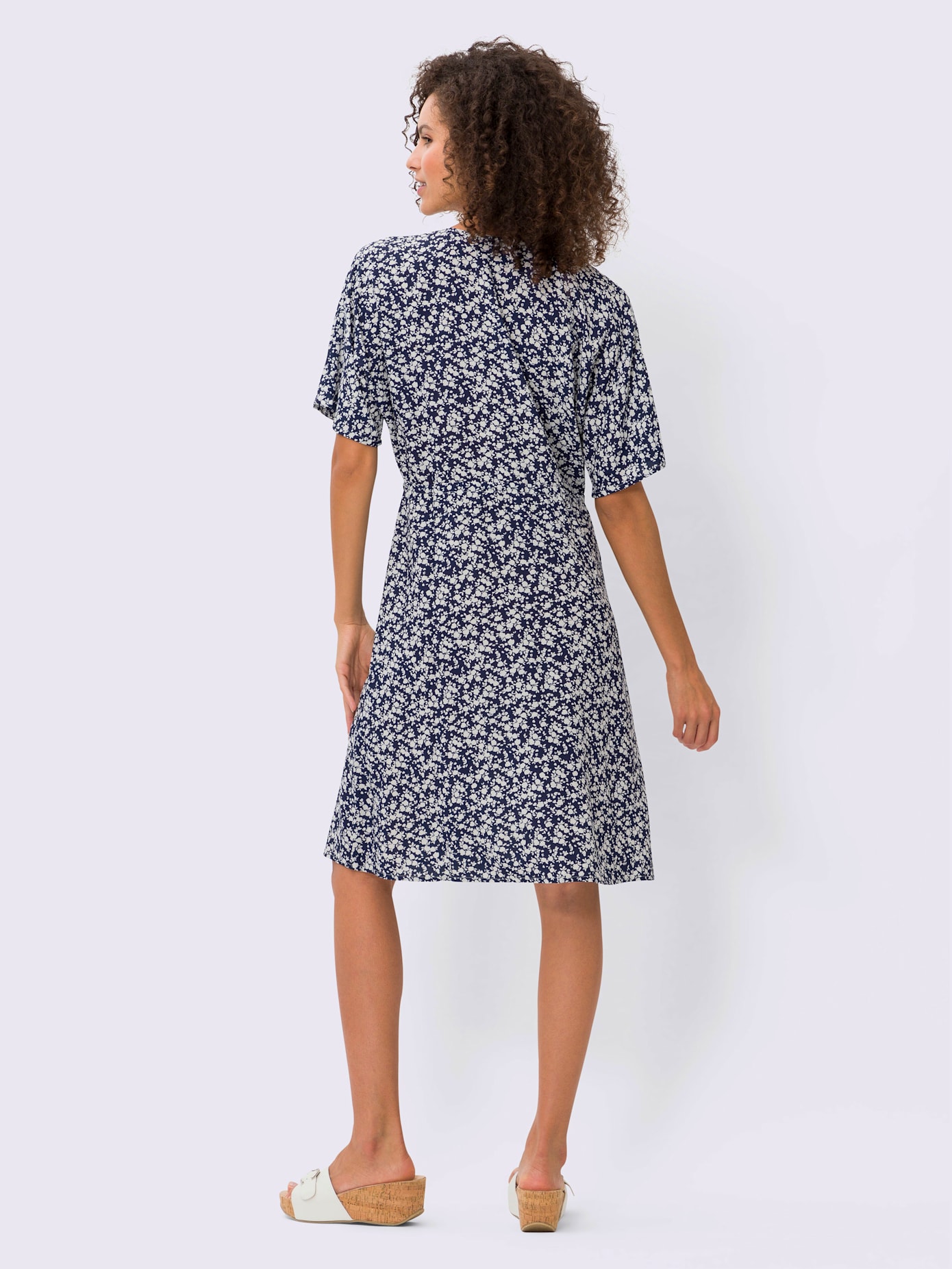 Robe imprimée qualité tissée