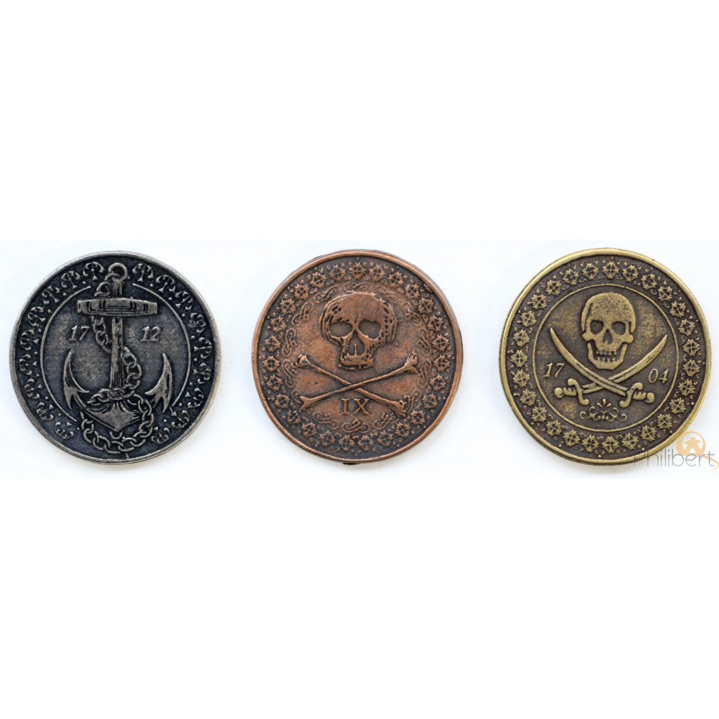 Set de Pièces Métal - Pirate