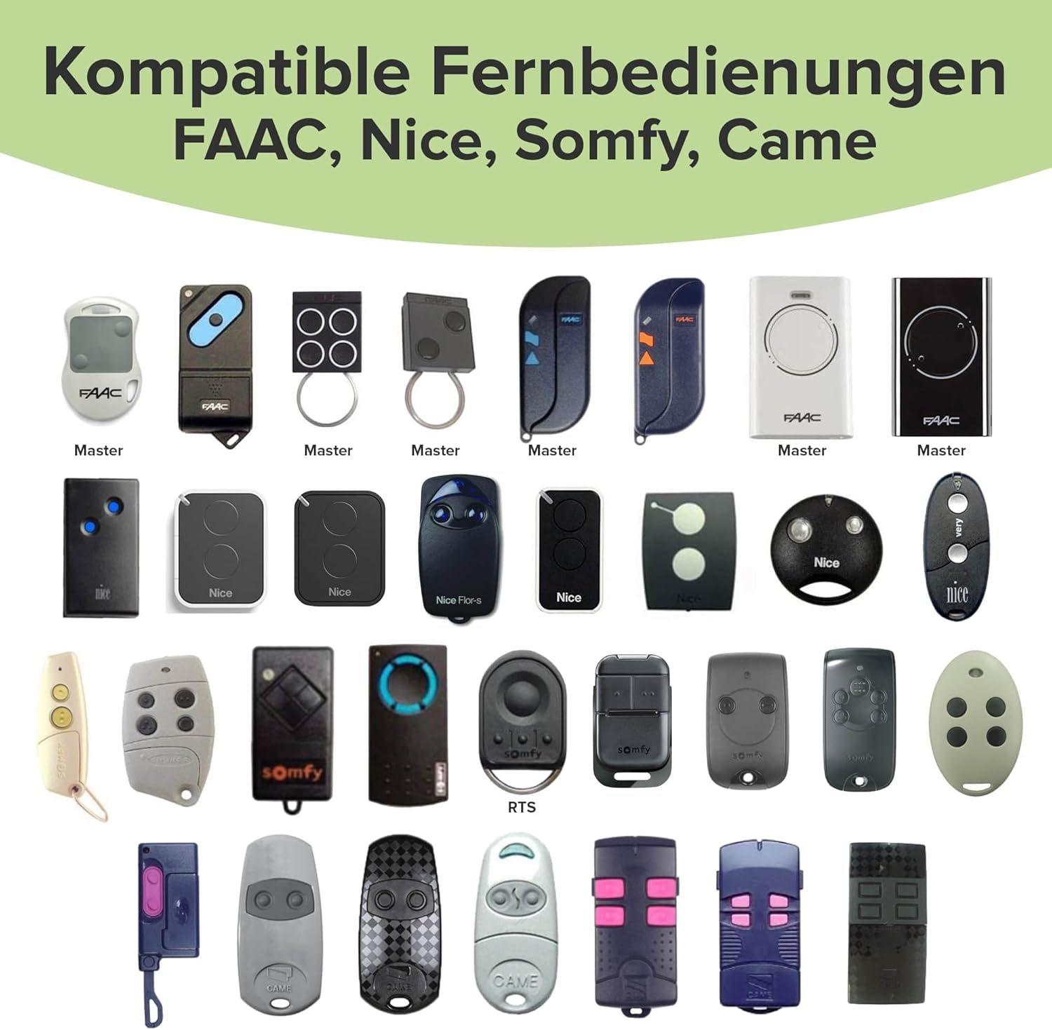 1Control 2ª GEN, Drahtloser Bluetooth Toröffner, Garagentoröffner für Mobiltelefon zum Öffnen von Toren und Garagen mit Fernbedienung, x 4 Tore und bis zu 10 Benutzer, Schwarz, Made in Italy