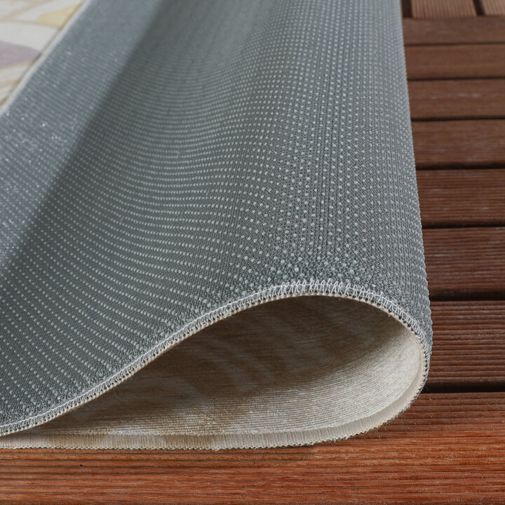 Buitenvloerkleed - Oasis Shell Geel/Lila | OEKO-TEX & Wasbaar