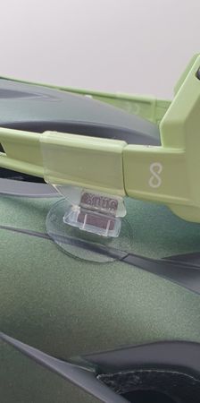 STIQX magnetische Brillenhalterung  transparent  M