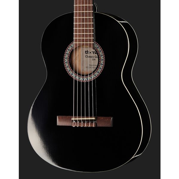 Thomann Classic Guitar 3/4 BK Bundle