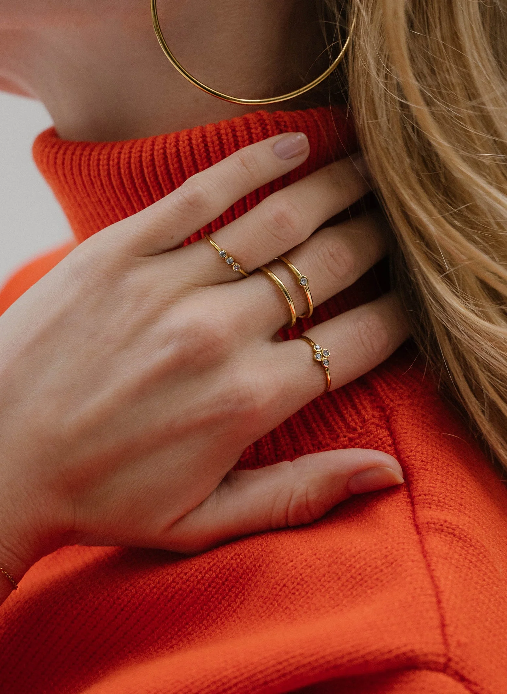 OPHELIE - Bracelet en acier inoxydable | Doré