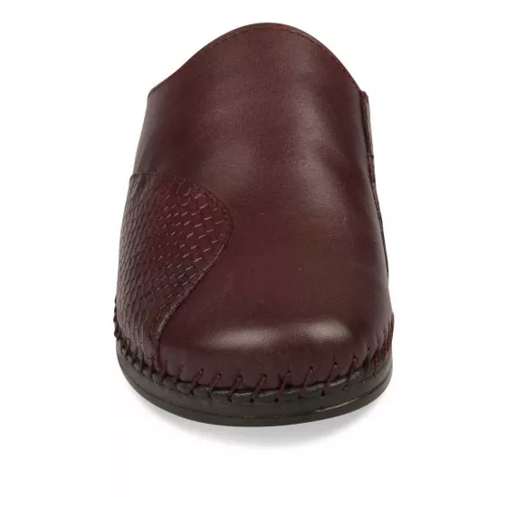 Mules BORDEAUX NEOSOFT RELAX CUIR
