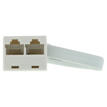 Q-Link telefoon splitter modulair ADSL wit