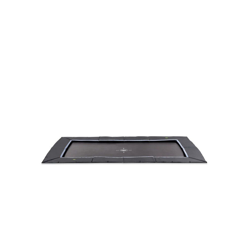 EXIT Dynamic groundlevel - Trampoline - Zwart - 1x275x458 cm