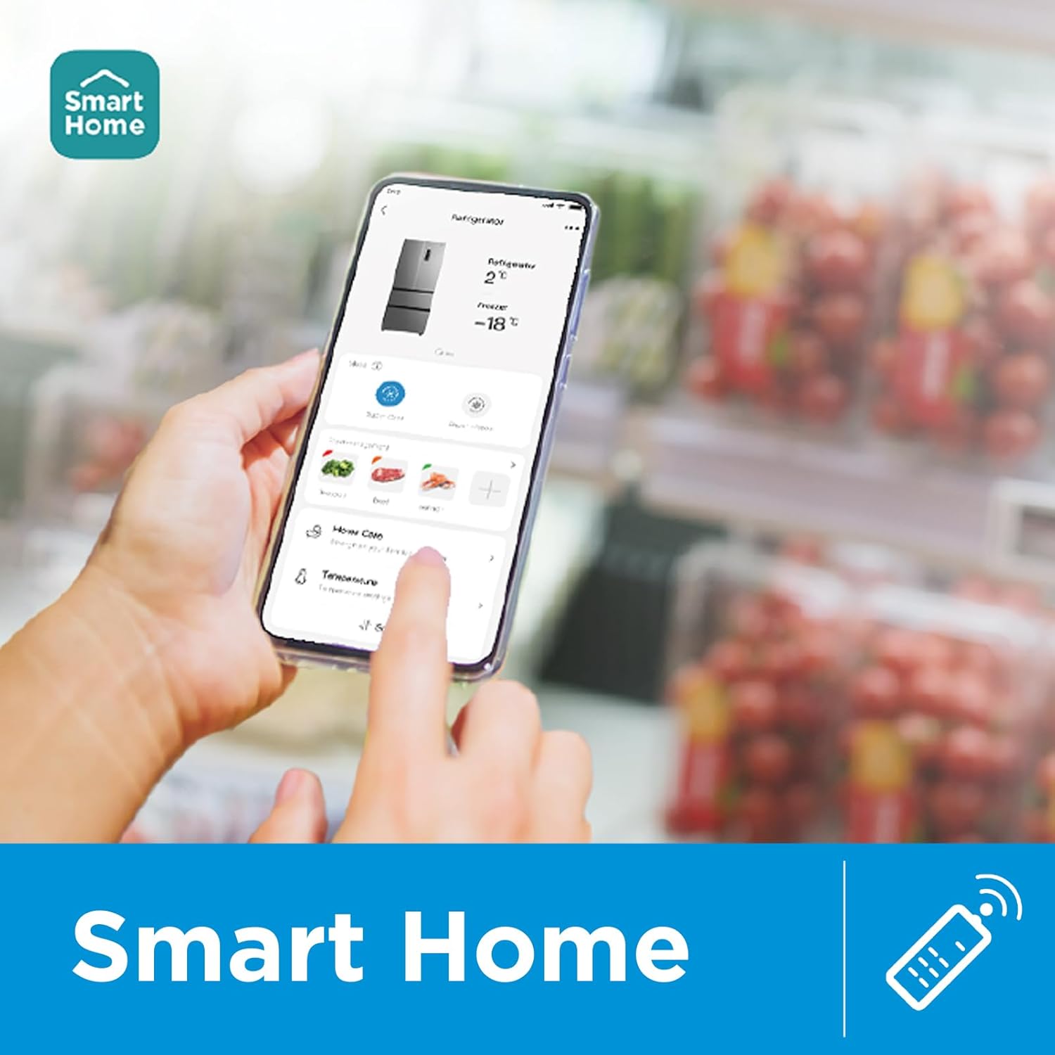 Midea French Door Kühl-Gefrierkombination/391 Liter NoFrost/Smart WiFi, Inverter & VarioBox/Energiesparend& Extrem Leise/Für Große Familien MERF402FIE02