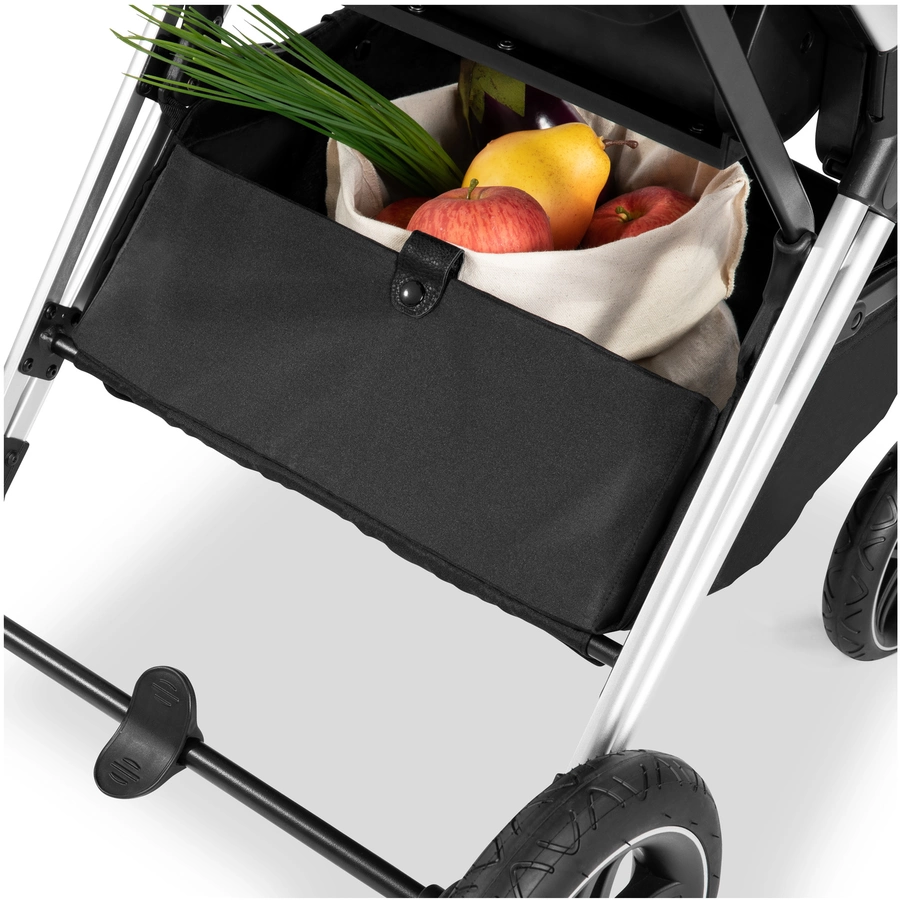 hauck Kinderwagen Vision X Set Silver Melange Grey