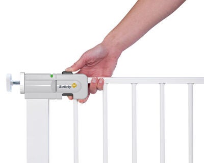 Safety 1st Easy Close Metal Spenngrind, White