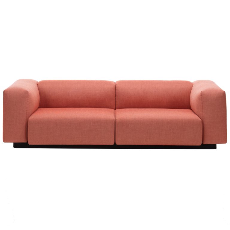 Vitra Soft Modular bank 2-zits volo brick