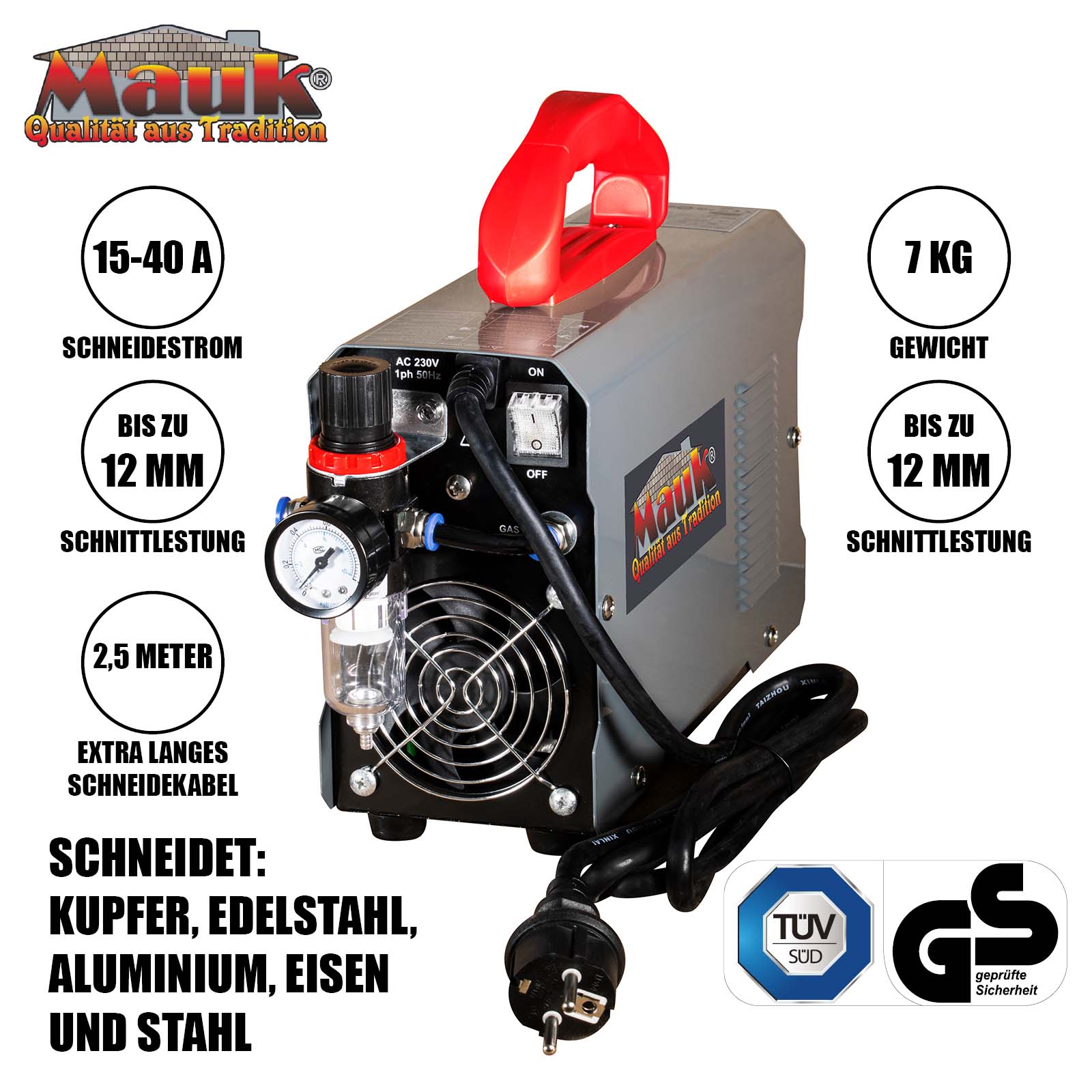 MAUK Plasmaschneider MPS 40 Ecocut bis 12mm