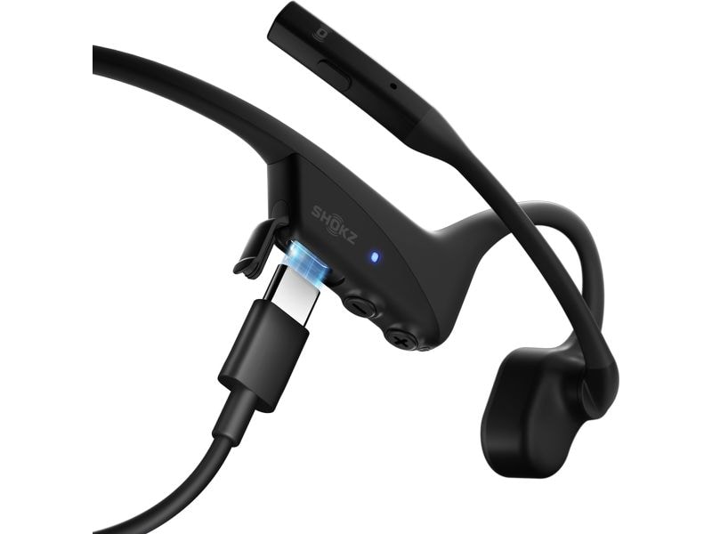 Shokz Wireless Bone Conduction Kopfhörer OpenComm2 2025 USB Stereo-Bluetooth-Headset mit Knochenschalltechnologie