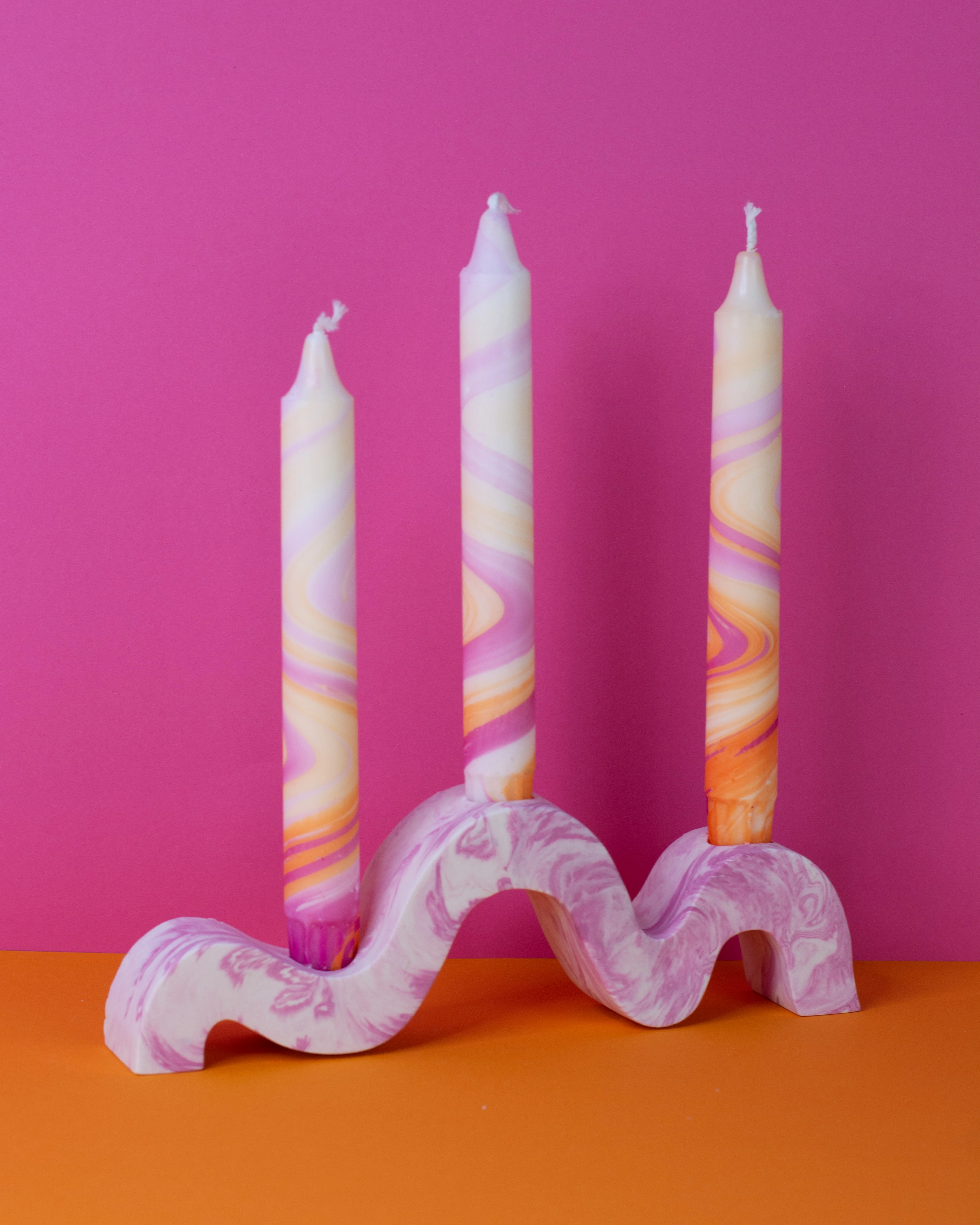 Sarah Jahangir Studio  Wiggly lysestage - L25 cm.