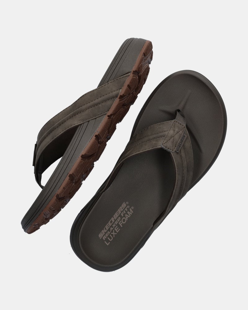 Skechers Patino Slippers  - bruin