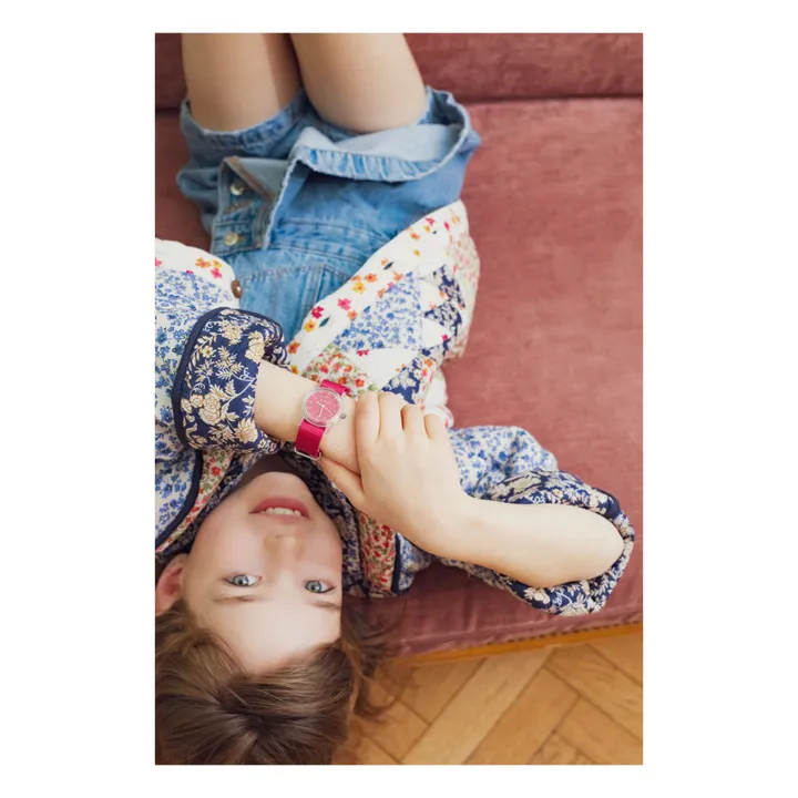 Millow Montre Et'Tic | Rouge framboise