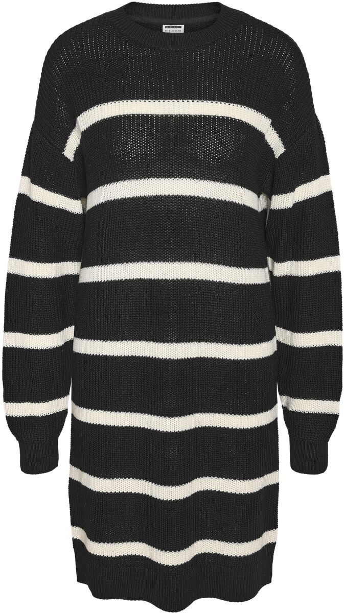 NMMaysa L/S O-Neck Knit Dress NOOS | Noisy May Robe mi-longue
