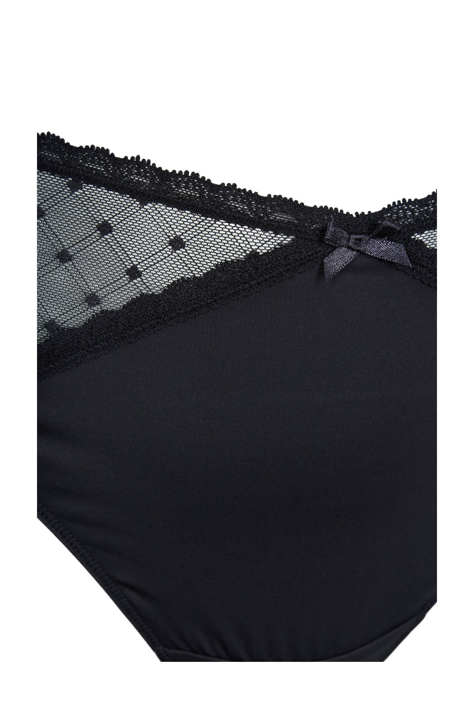 Zizzi string LHIRA (set van 2) zwart