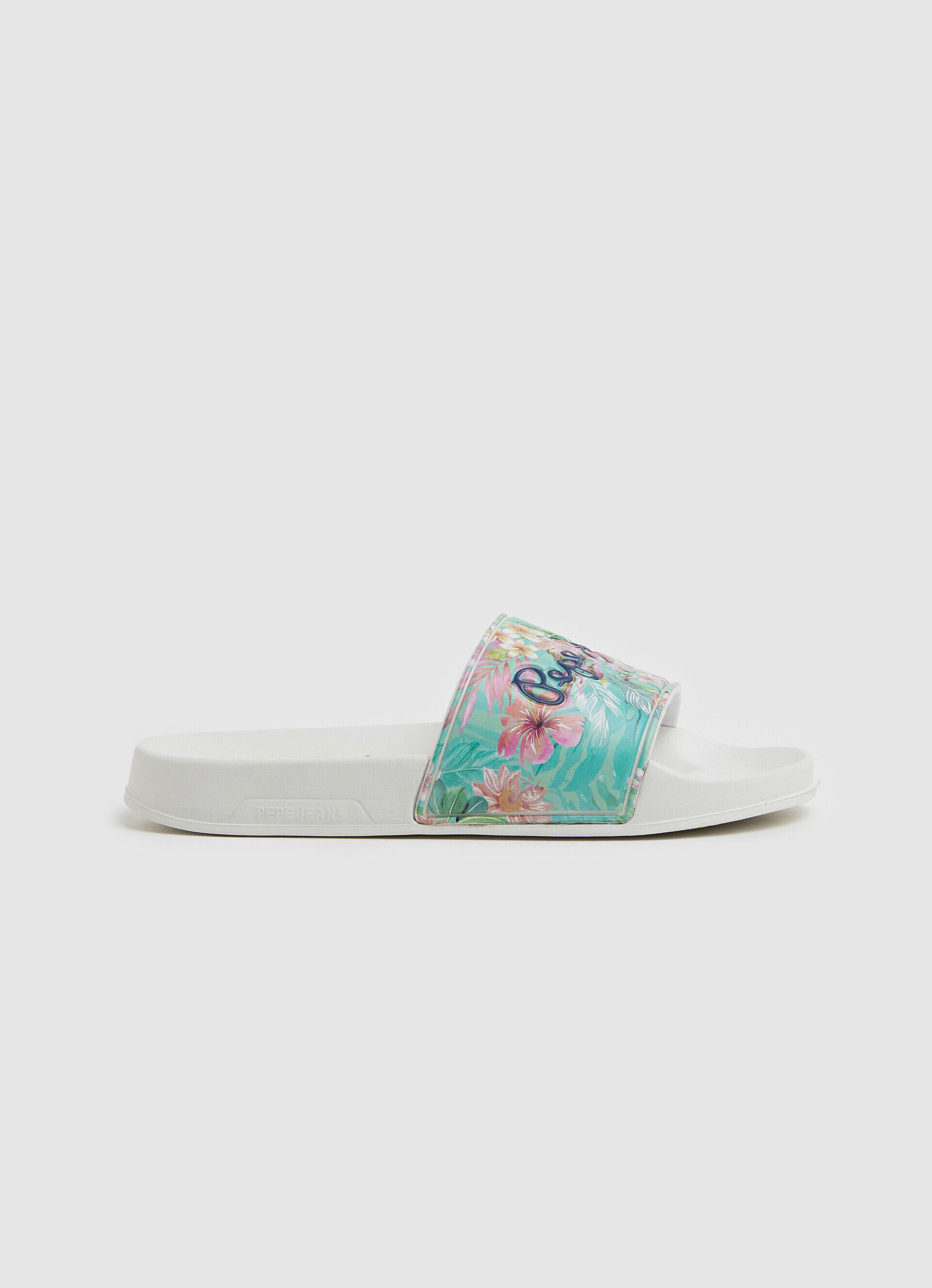 Chinelo de praia Martina Slider - branco