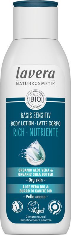 Lavera Basis Sensitive Bodylotion Rich E-I 250 ML