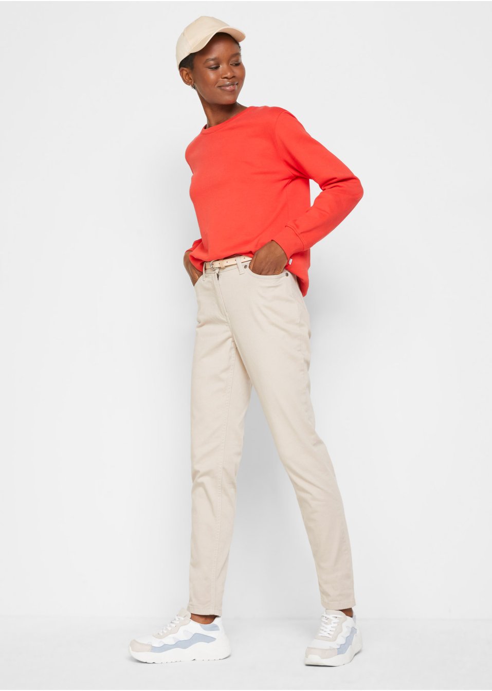 Pantalon twill 5 poches Essential