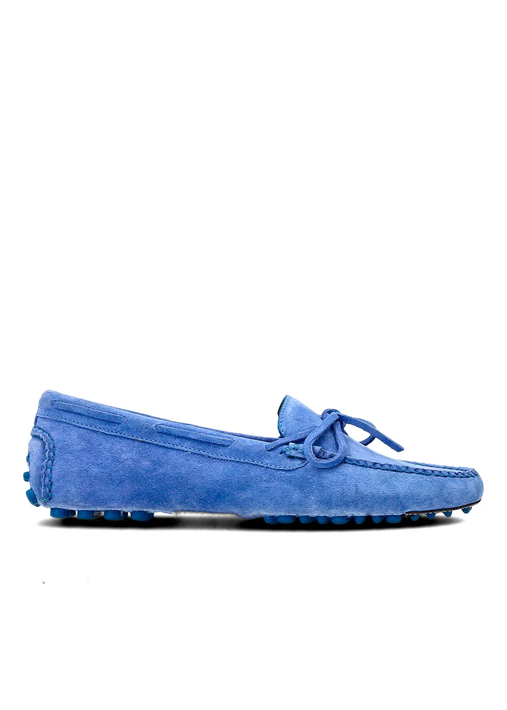 MOCASSIN LACE DRIVER DENIM