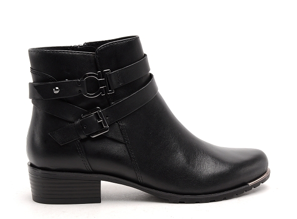Caprice boots bottine plates femme 2530929 noir