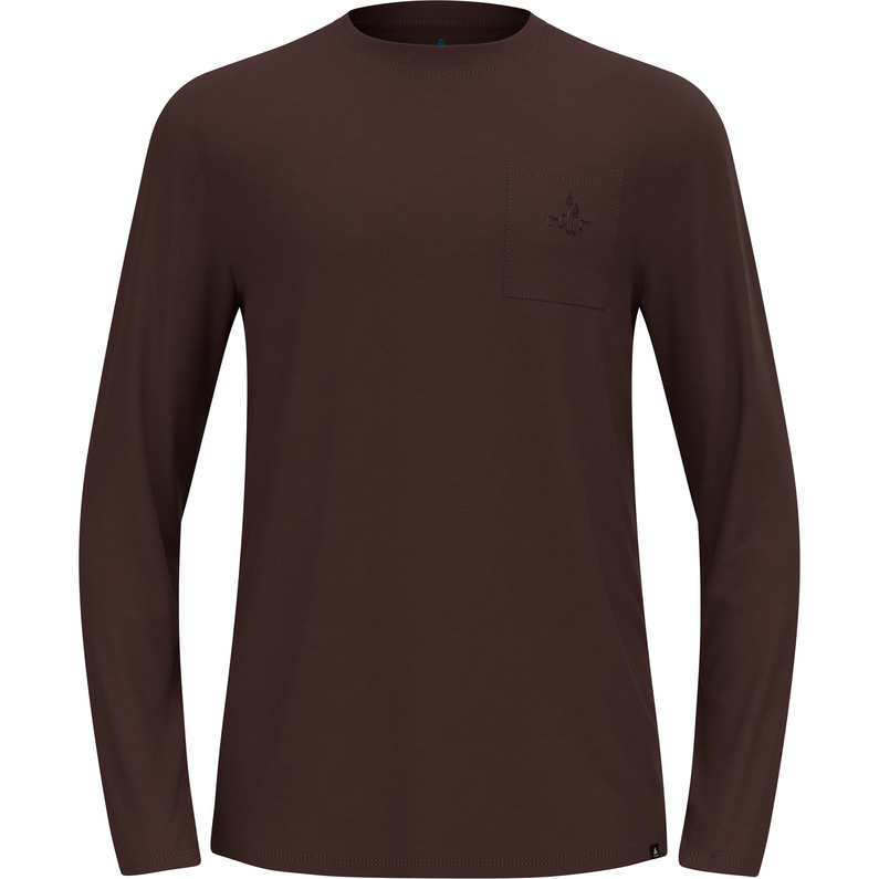 Odlo Herren Merino 200 Pocket Longsleeve