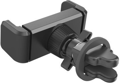 Celly - Air Vent 360 - Smartphone Houder - Zwart - Rubberen Armen