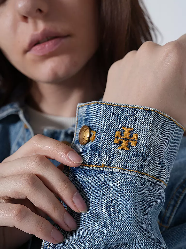 TORY BURCH Jeansjacke blau
