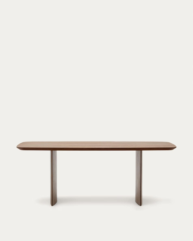 Kave Home Litto eettafel 200x100 walnoot