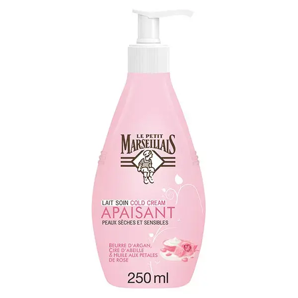 Le Petit Marseillais Creme de Leite Nutritivo com Argan, Cera de Abelha e Rosa 250ml