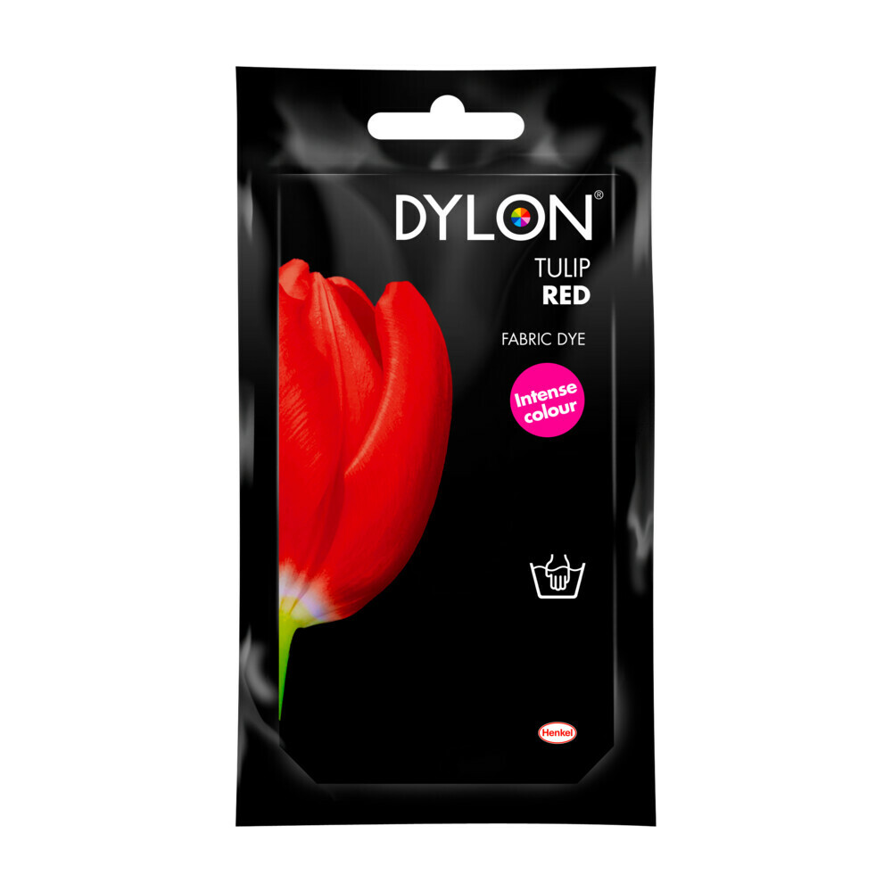 4x Dylon Textielverf - Handwas Tulip Red50 gr