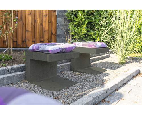 Beton U-Stone antraciet 40 x 40 x 40 cm