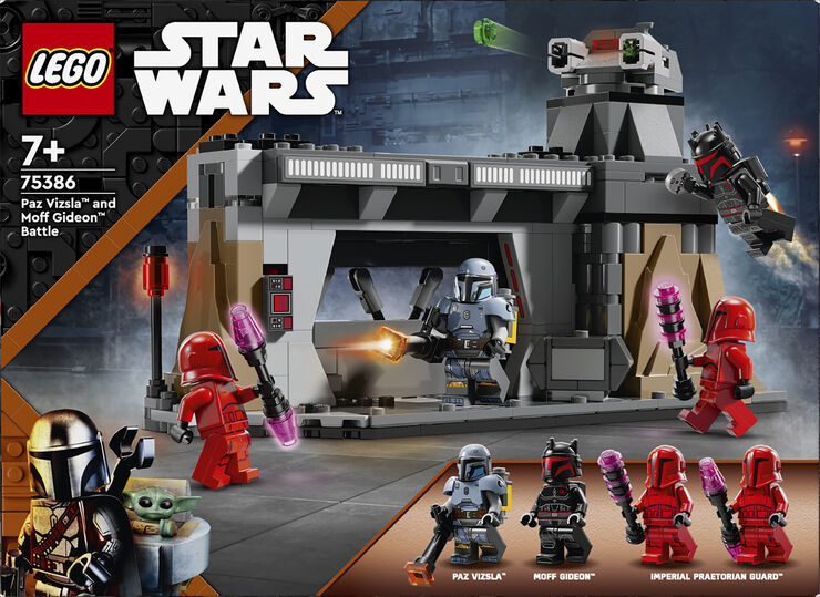 Lego Paz Vizsla og moff Gideons kamp