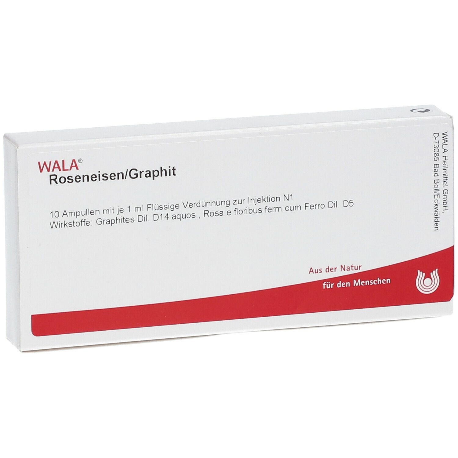 Wala® ROSENEISEN/ Graphit Amp.