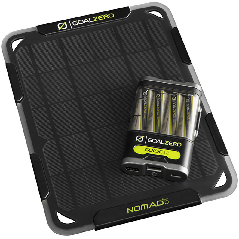 Goal Zero Guide 12 Nomad Solar Kit