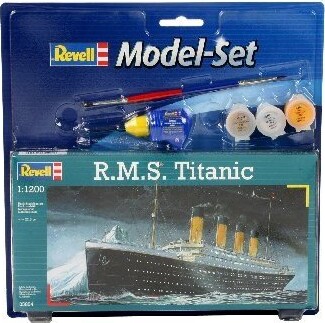Revell - Rms Titanic Model Skib Byggesæt Inkl. Maling - 1:1200 - 65804