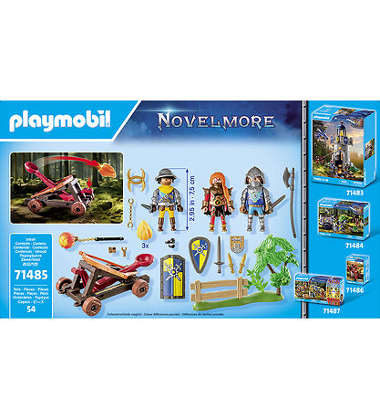 Playmobil Novelmore - Hinterhalt I Straßenrand - 71485 - 54 Teil