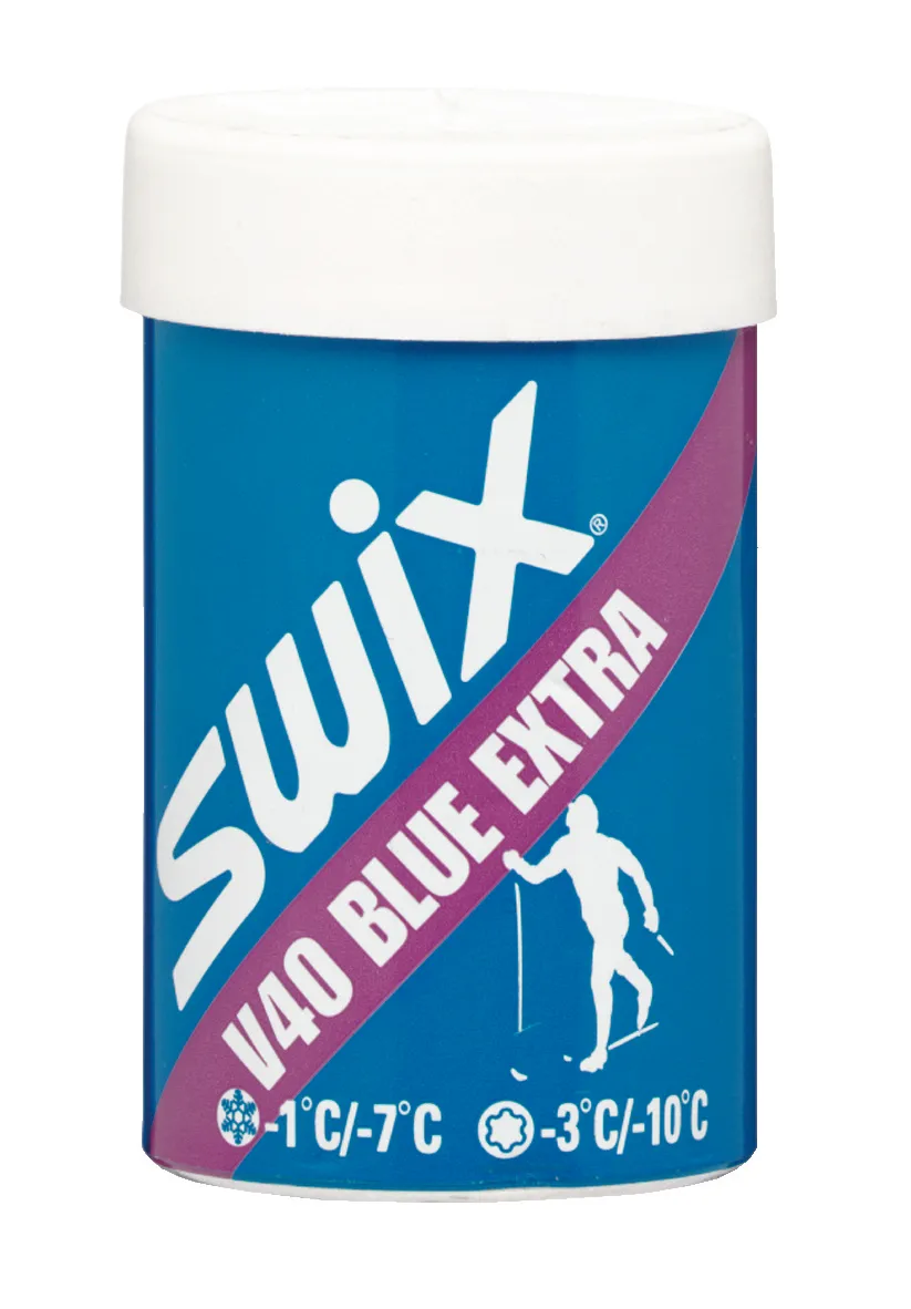 Swix V40 Blue Extra Hardwax -1/-7C, Unspecified