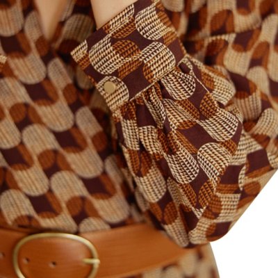 Robe femme Kamo MARRON LA PETITE ETOILE