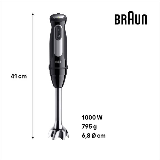 Braun MultiQuick 5 Pro MQ55.307M - Staafmixer - hakmolen - garde - pureervoet