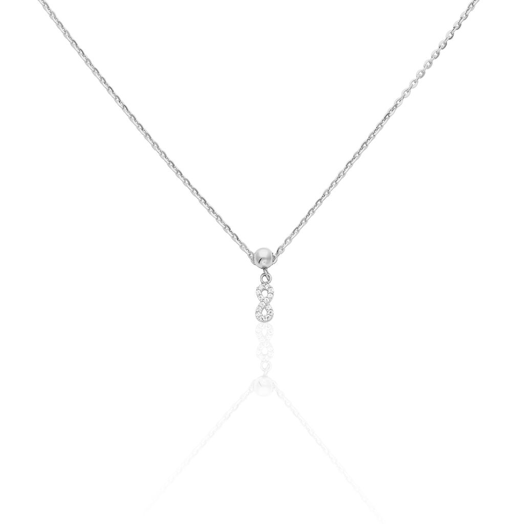 Charms Hilde Or Blanc Oxyde De Zirconium