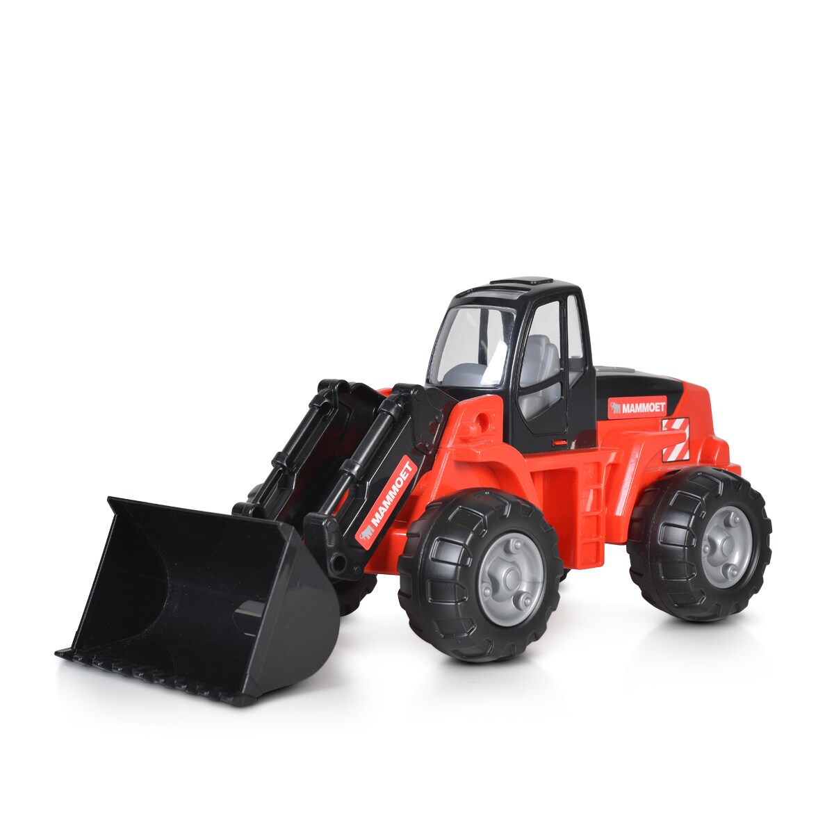 Polesie Spielzeug Radlader 56849 Frontlader beweglicher Arm Trecker Baumaschine rot