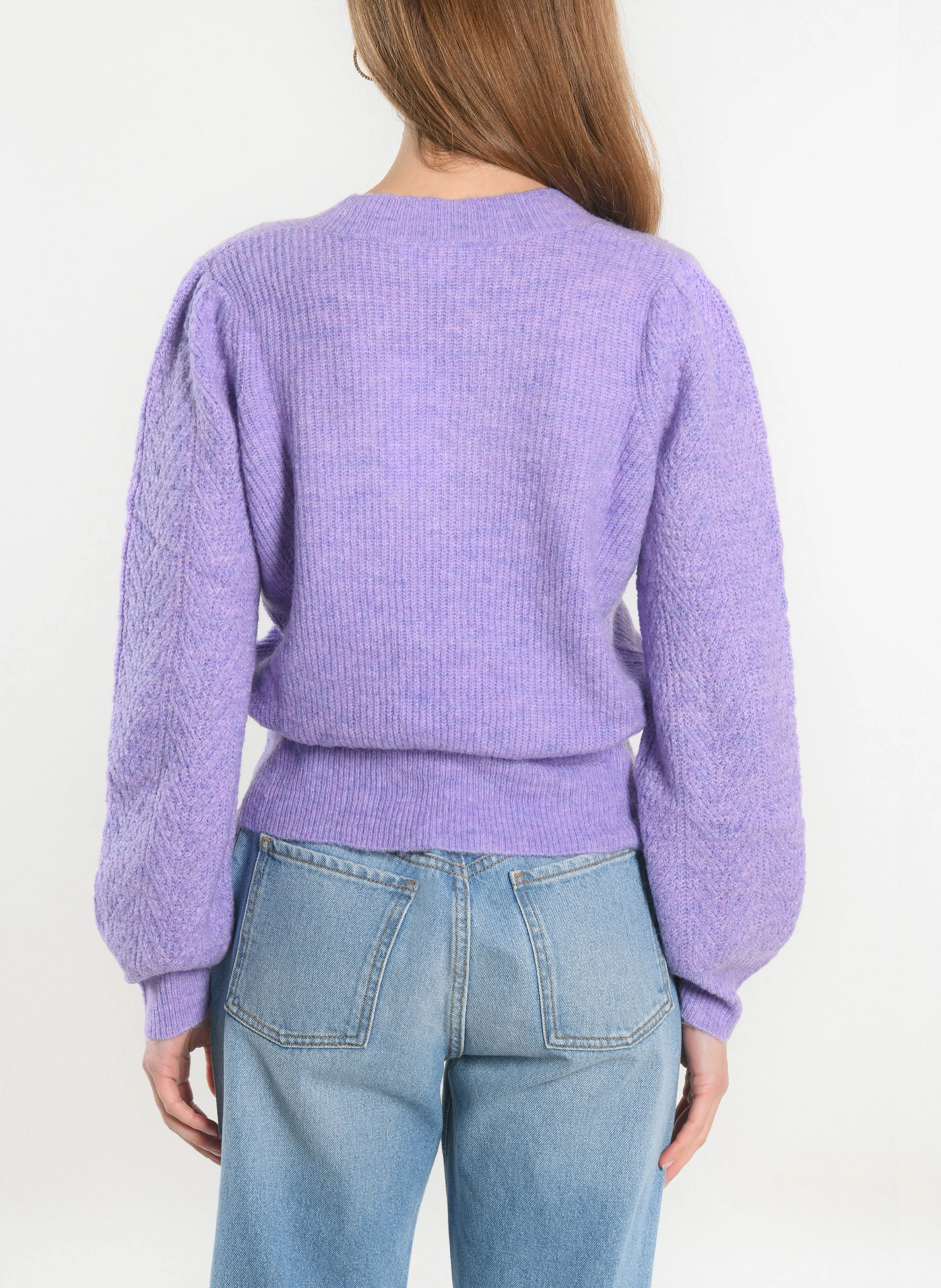 DAYANA - Pull col V| Violet