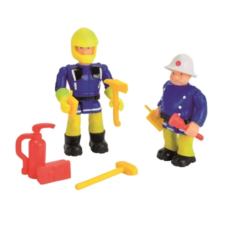 Simba Feuerwehrmann Sam Figuren Doppelpack, ca. 7,5cm, sortiert