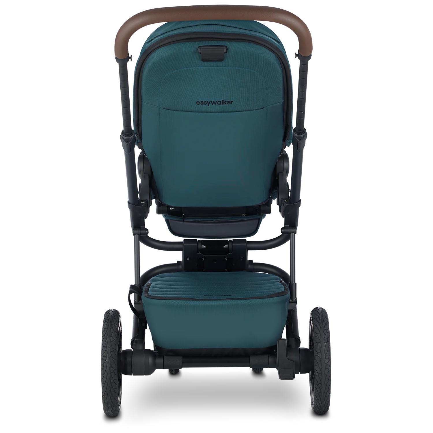 Easywalker Harvey5 Air Premium Jade Green frame + zit nu met reiswieg, wielenset en twee adaptersets