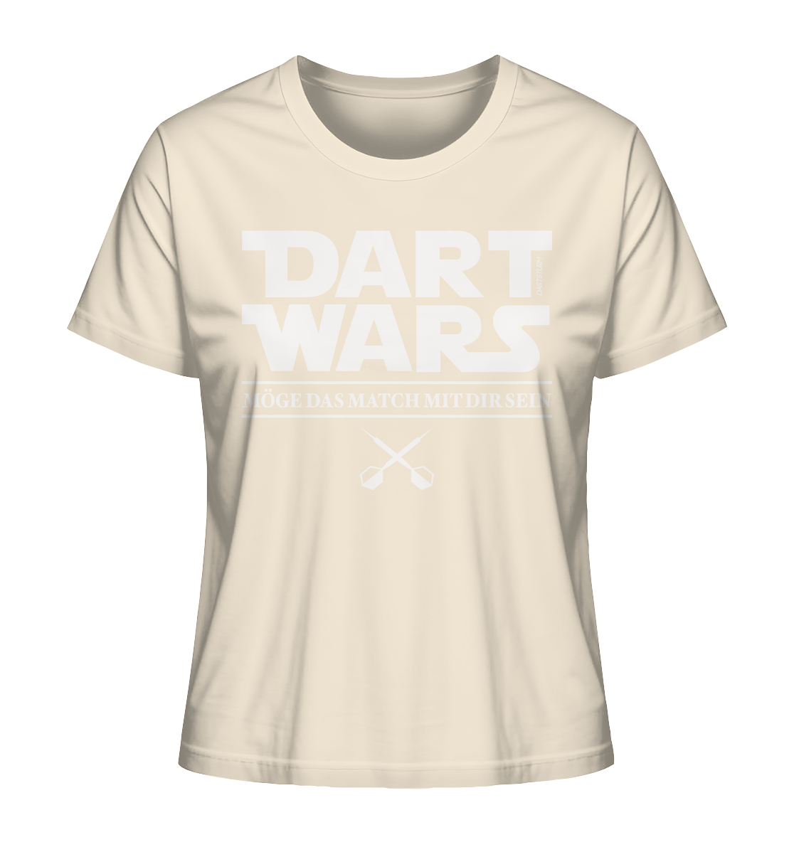 DartSturm - Dart Wars Weiß - Ladies Organic Shirt
